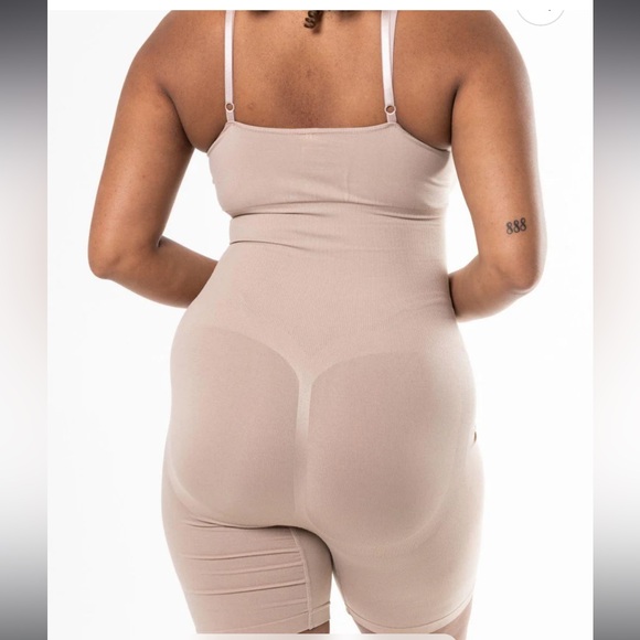 HEYSHAPE SCULPTING SHAPEWARE BODYSUIT SHAPE WARE BEIGE XXXL NEW - Picture 3 of 4
